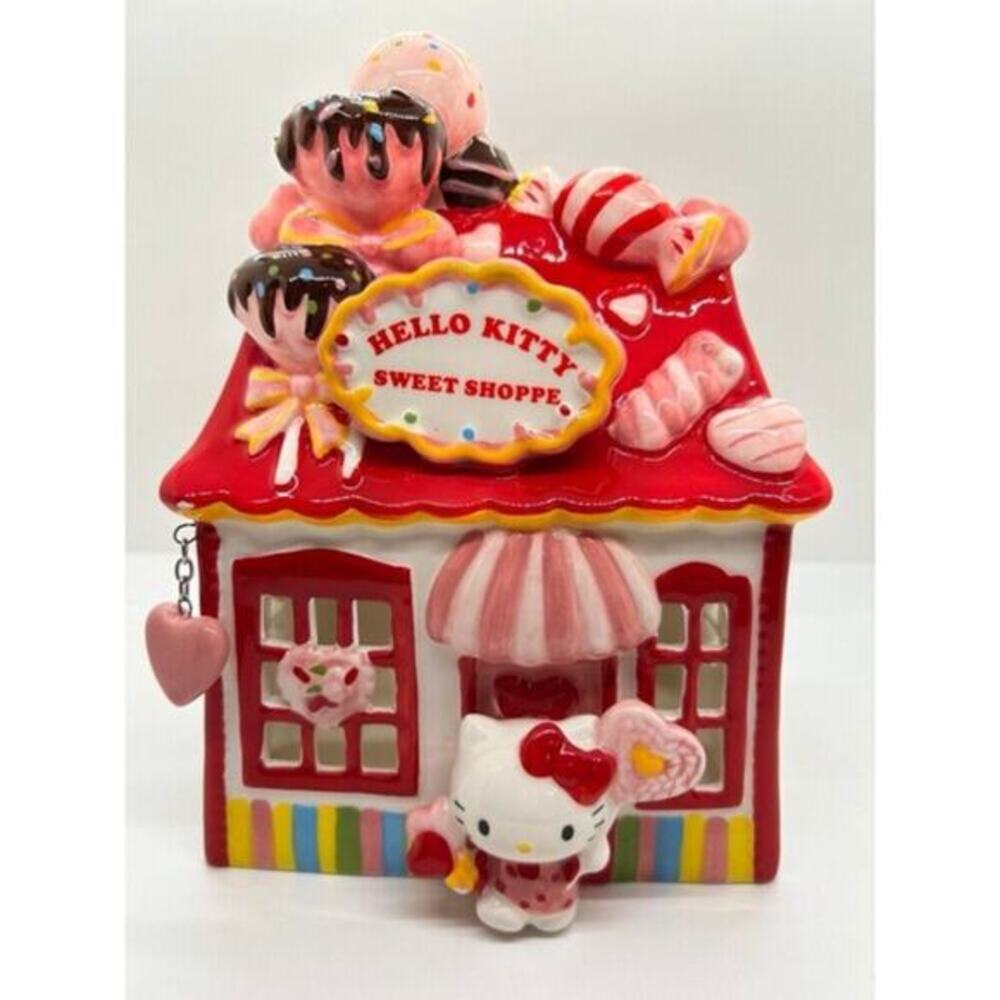 Hello kitty blue sky sweet shoppe Valentine’s Day ceramic‎